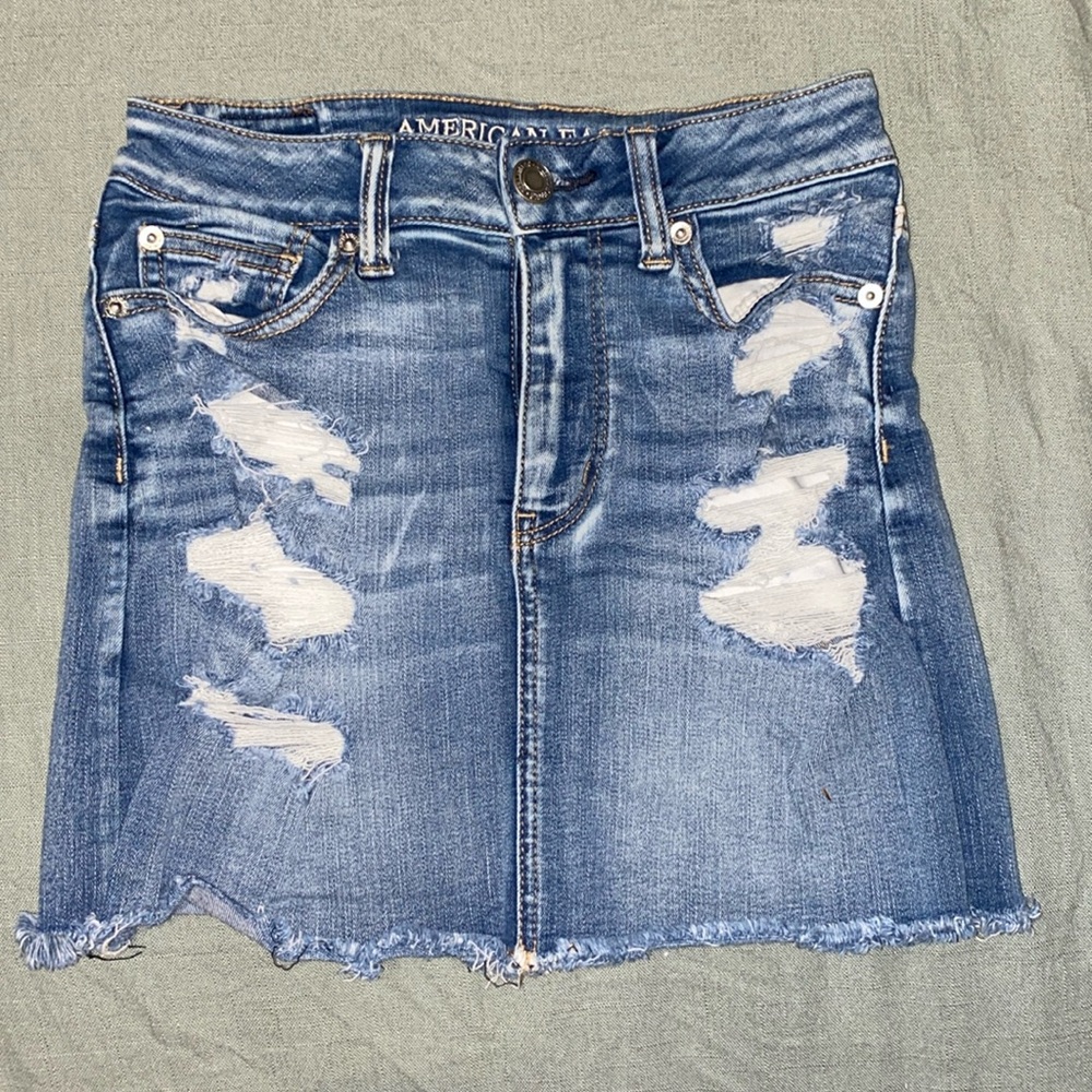 AE Jean Skirt